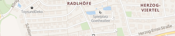 Karte Goetheallee Pfaffenhofen an der Ilm