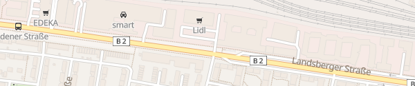 Karte Lidl Landsberger Straße München