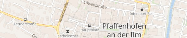 Karte Landratsamt Pfaffenhofen an der Ilm