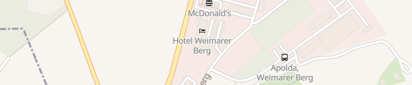 Karte Hotel Weimarer Berg Apolda