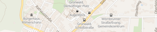 Karte Schloßstraße Grünwald
