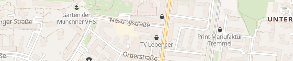 Karte Nestroystraße München