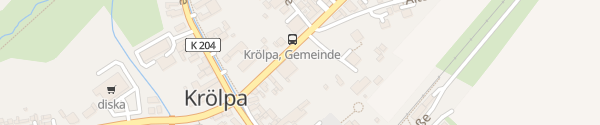 Karte Pößnecker Straße Krölpa