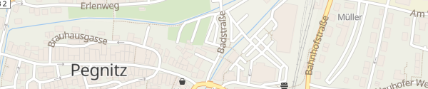 Karte Badstraße Pegnitz