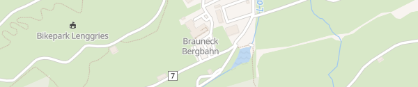 Karte Brauneck Bergbahn Lenggries
