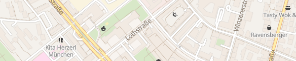 Karte Lothstraße München