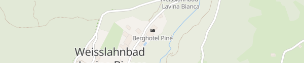 Karte Berghotel Piné Tiers