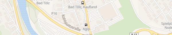 Karte Agip Tankstelle Bad Tölz
