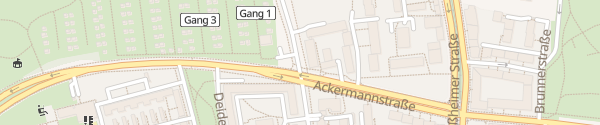 Karte Winzererstraße Ecke Ackermannstraße München