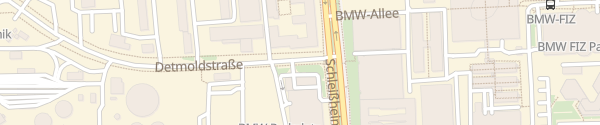 Karte Detmoldstraße München