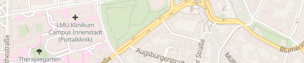 Karte Lindwurmstraße München