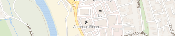 Karte Autohaus Rinner Bad Tölz