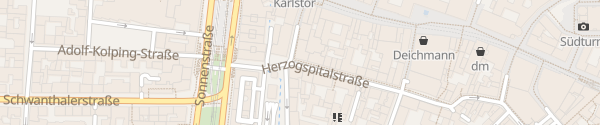 Karte Herzogspitalstraße München