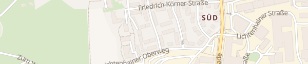 Karte Heimstätten WG Jena