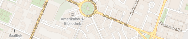 Karte Karolinenplatz München