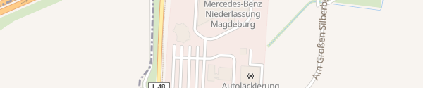 Karte Mercedes-Benz Sternauto Magdeburg