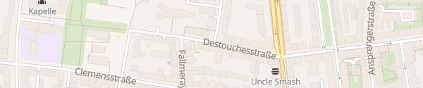 Karte Destouchesstraße München