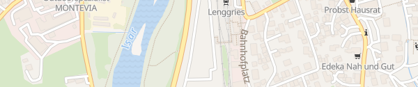 Karte Bahnhof Lenggries