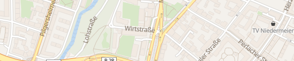 Karte Wirtstraße 14 München