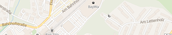 Karte BayWa Ladestation Bad Tölz