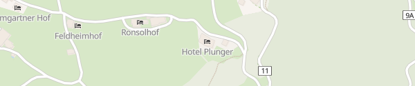 Karte Hotel Plunger Kastelruth