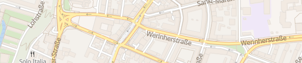 Karte Werinherstraße München