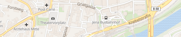 Karte Volksbad Jena