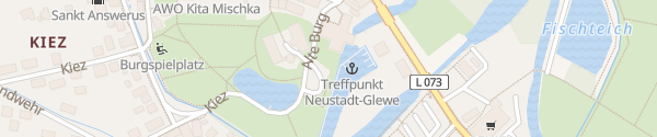 Karte Burg Neustadt-Glewe