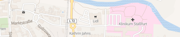 Karte Lidl Staßfurt