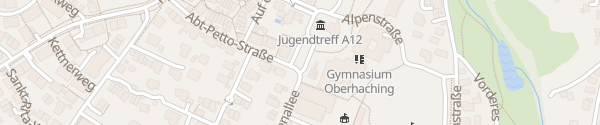 Karte Abt-Petto-Straße Oberhaching