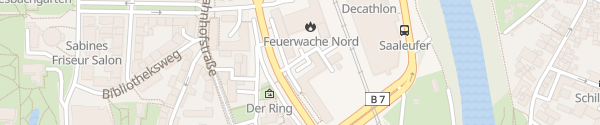 Karte Stadtverwaltung Jena