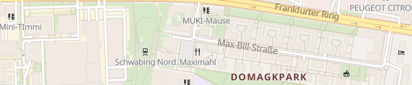 Karte Max-Bill-Straße München