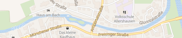 Karte Glonnterrasse Allershausen
