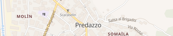 Karte Rathaus Predazzo