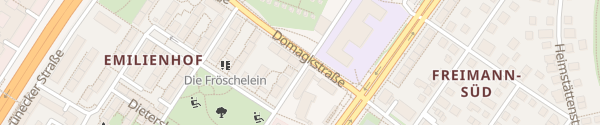 Karte Domagkstraße München