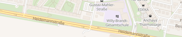 Karte Gustav-Mahler-Straße München