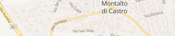 Karte Piazzale S.Sisto Montalto di Castro