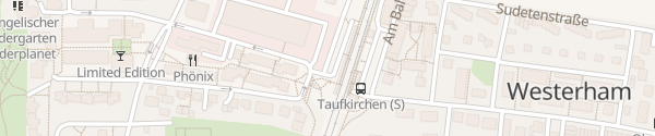 Karte Bahnhof West Taufkirchen