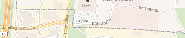 Karte BayWa Bindlach