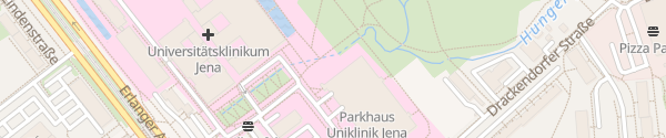 Karte Universitätsklinikum Jena