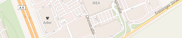 Karte IKEA Eching