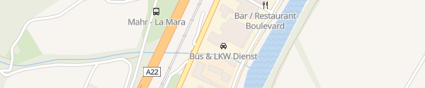 Karte Bus/LKW Werkstatt Bressanone