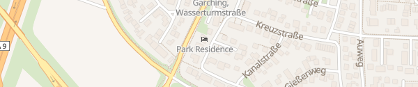 Karte Park Residence Garching bei München