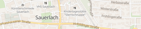 Karte Kindertagesstätte Sternschnuppe Sauerlach