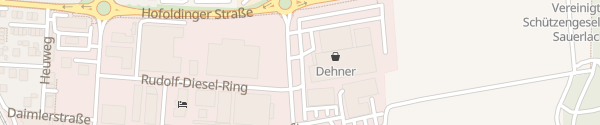 Karte Dehner Garten-Center Sauerlach