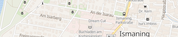 Karte Korbinianstraße Ismaning