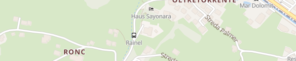 Karte Alpenhotel Rainell Ortisei