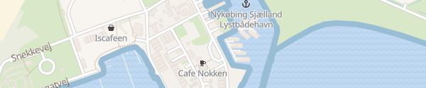 Karte Cafe Nokken Lystbådehavn Nykøbing Sjælland