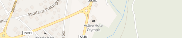 Karte Active Hotel Olympic Soraga