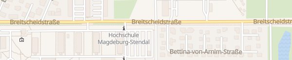 Karte Hochschule Magdeburg Magdeburg